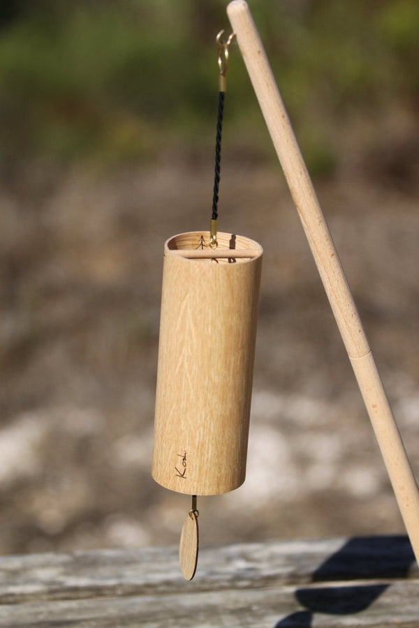 Koshi Forest Chime, Oak. Earth Symphony Collection. Made in France - wind chime