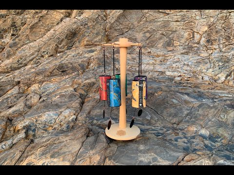 ⑮PARADYM TD 3FW 5FW LHセット Zaphir Wind Chimes Set of 5 + Zenmotion Rotating Stand | Five