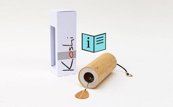 Koshi Aqua Chime Element Water│Meaning and Instruction - Gaiachimes