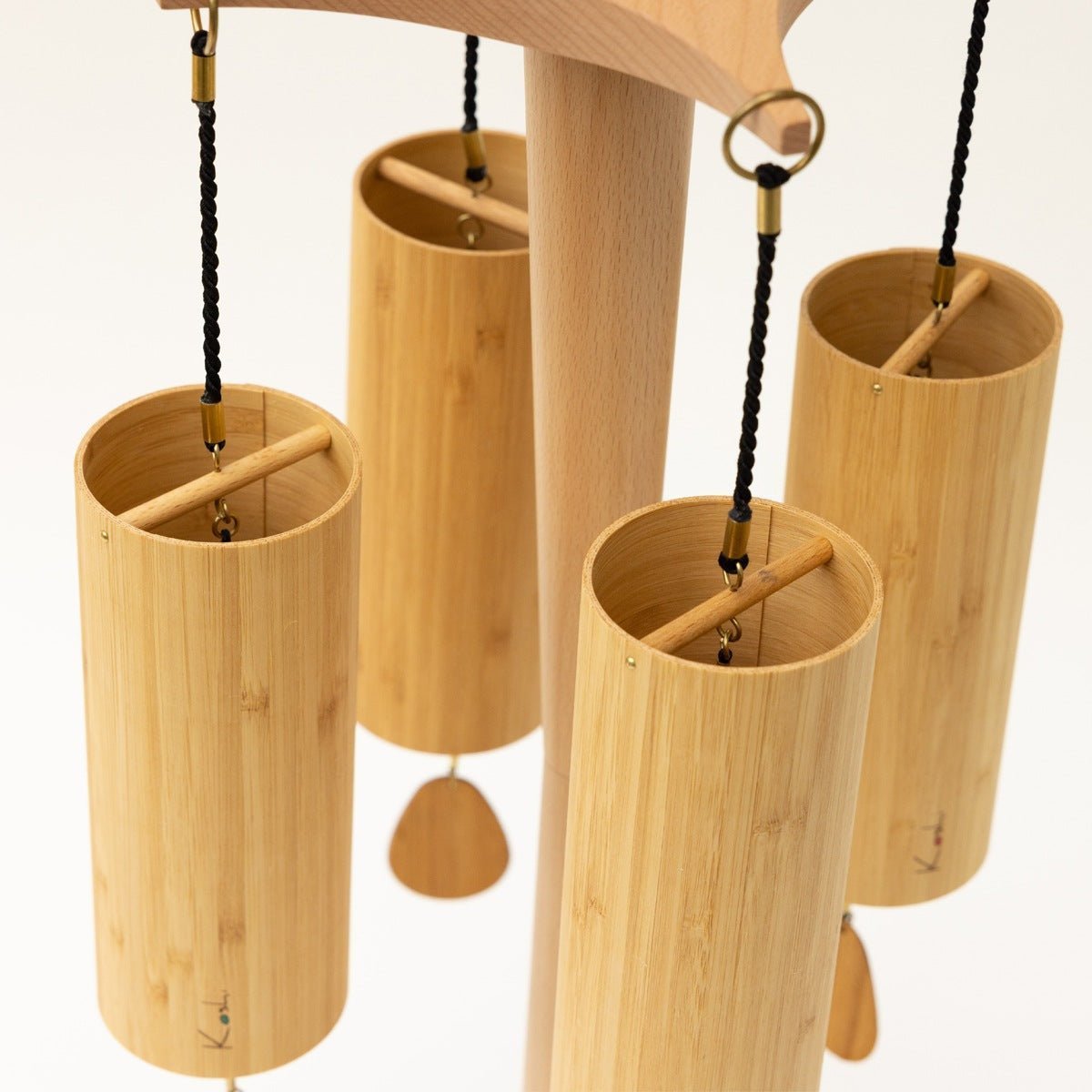 歌姫 200SH & ガラム 120SH Gaia Chimes Stands: Premium Hardwood Wind Chime Stands for
