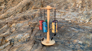 Zaphir Chimes Set of 5 with stand