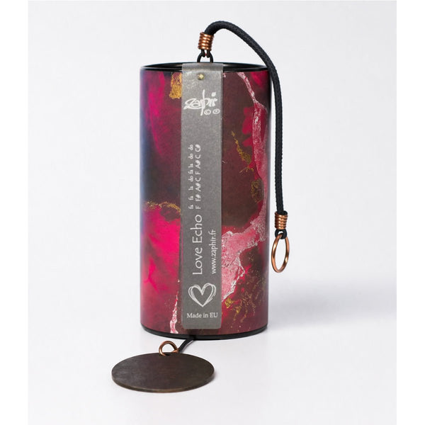 Zaphir Love Echo Wind Chime - Love & Peace | Meditation & Sound Healing | Handcrafted in France - 