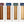Ensemble de 4 carillons Koshi Earth Symphony dans leurs boîtes : Mountain, River, Forest, Ocean, fond blanc