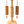 Ensemble de 4 carillons Koshi Earth Symphony sur le support rotatif Zenmotion, vue de face, fond blanc