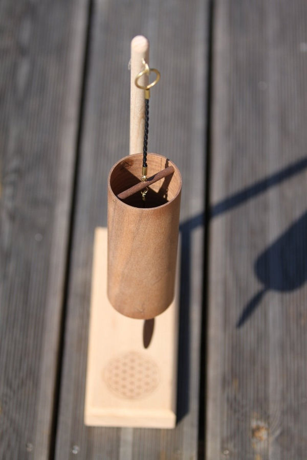 Koshi Mountain Chime, Walnut. Earth Symphony Collection. Made in France - wind chime