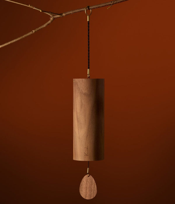 Koshi Mountain Chime, Walnut. Earth Symphony Collection. Made in France - wind chime