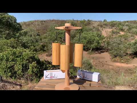 1 Koshi Chimes Set of 4 Elements Terra/Aqua/Aria/Ignis. Made in